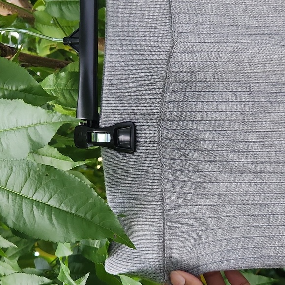 MARLED, Loungewear,  Casual, Comfy Ribbed Wide-leg Grey Pants Sz M - Picture 3 of 6